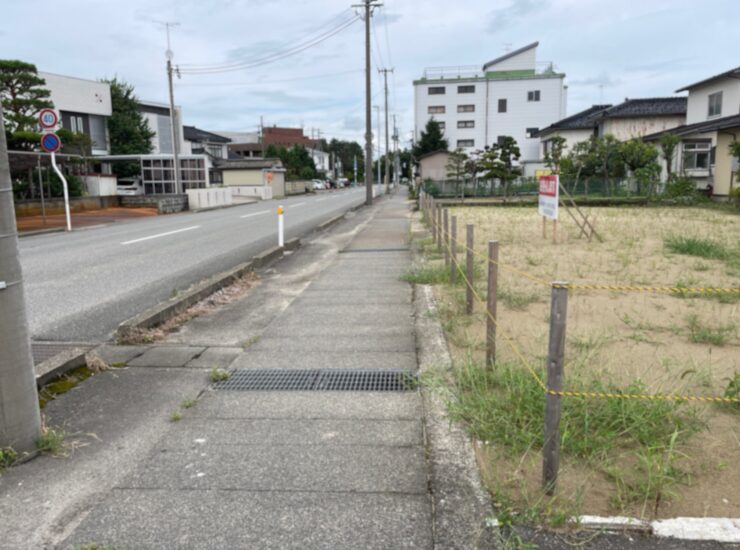 鶴岡市本町三丁目／売土地②