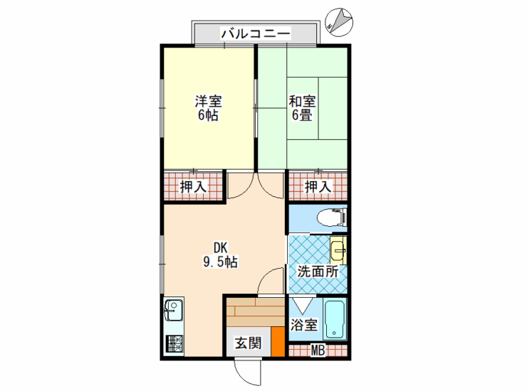 さくらハイツ２号棟①